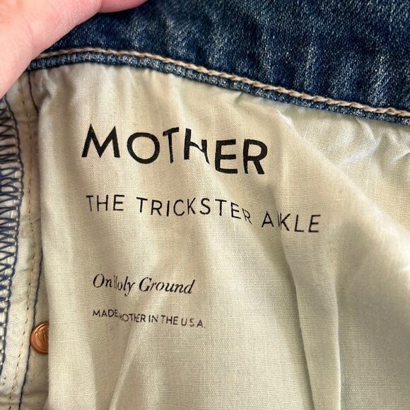 MOTHER Mother Superior The Trickster Ankle Jeans in On Holy Ground Size 26 - Picture 7 of 11